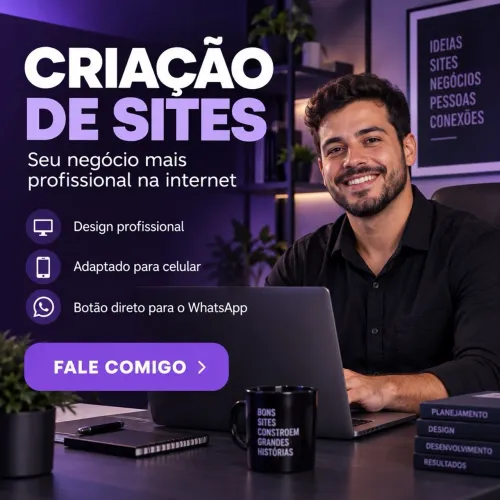 Criação de Sites Profissional para o seu Negociador