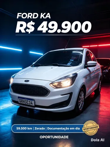 Ford KA 1.0 Se/se Plus Tivct Flex 5P 2020