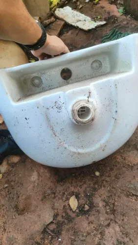 Cuba e coluna para banheiro 