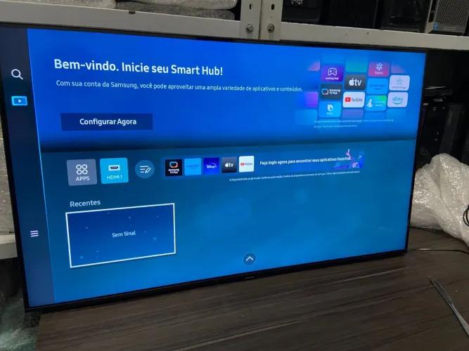 Smart TV Crystal UHD 4K 43 polegadas