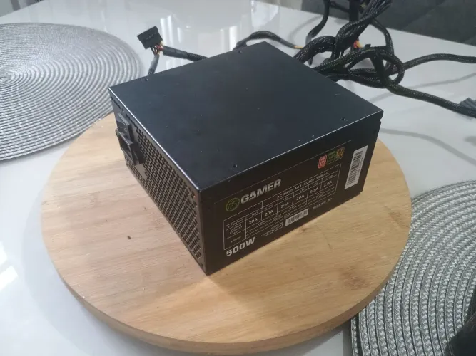 Fonte Brazil PC Gamer ATX, 500W, 80 Plus Bronze, PFC Ativo - BPC/500