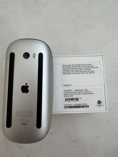 Magic Mouse Apple Preto - Excelente Estado.