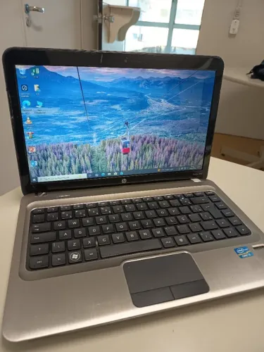 Notebook HP, Intel Core i3, bateria boa - Parcele em até 12 vezes