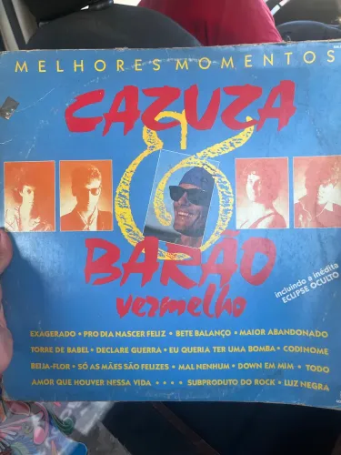 Vinil lp Cazuza barão vermelho