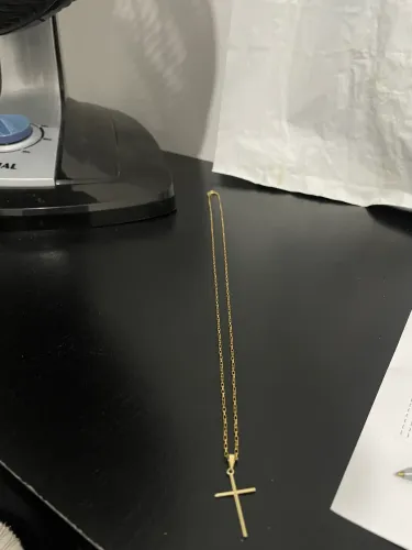 Corrente de ouro banhada 18k