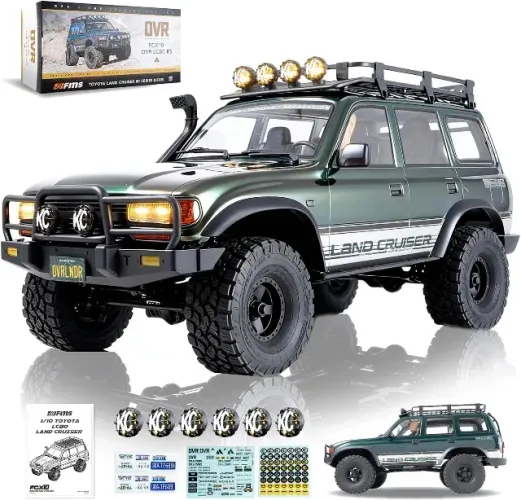 RC Toyota Land Cruiser 1/10 BEEZRC FMS FCX10 Crawler Toyota Licensed