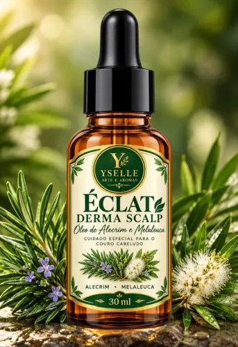 Óleo Éclat Derma Scalp 30ml ( óleo de alecrim natural e melaleuca para tratamento capilar