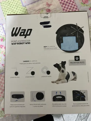 Robô Aspirador WAP Robot W90 - Pouco Uso + Caixa Original