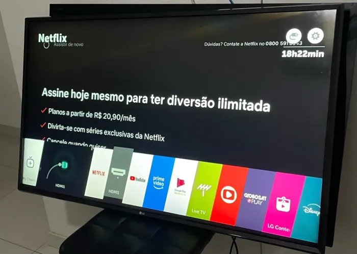 Smart TV LED de 49 polegadas