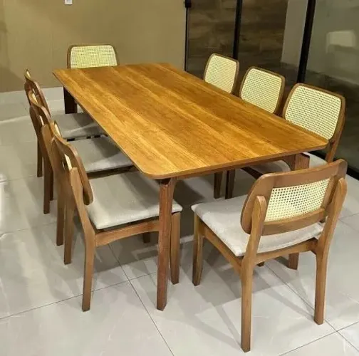 Mesa ficus c 8 cadeiras Diana