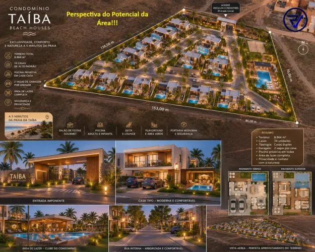 Área Exclusiva à Venda na Taíba - 8.864m²