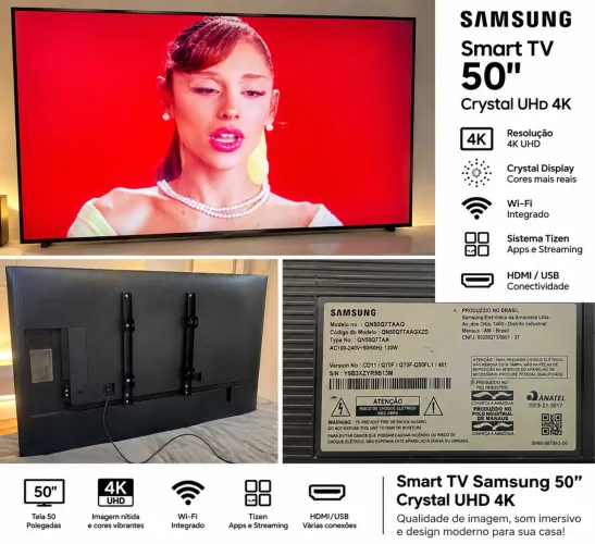 Smart tv Klad 50 polegadas nova valor 2.000,00