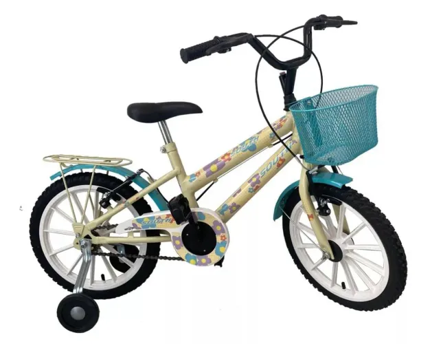 Bicicleta infantil aro 16 feminina