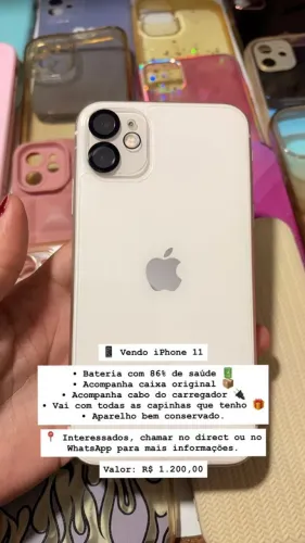 IPhone 11 em ótimo estado