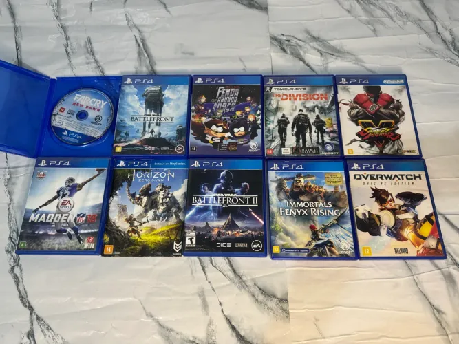 Lote de Jogos de PS4 Originais