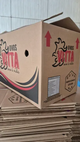Caixa de papelão 