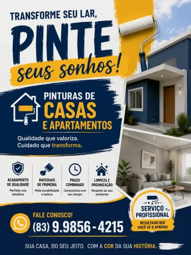 PROMOÇÃO EM SERVIÇO DE PINTURAS