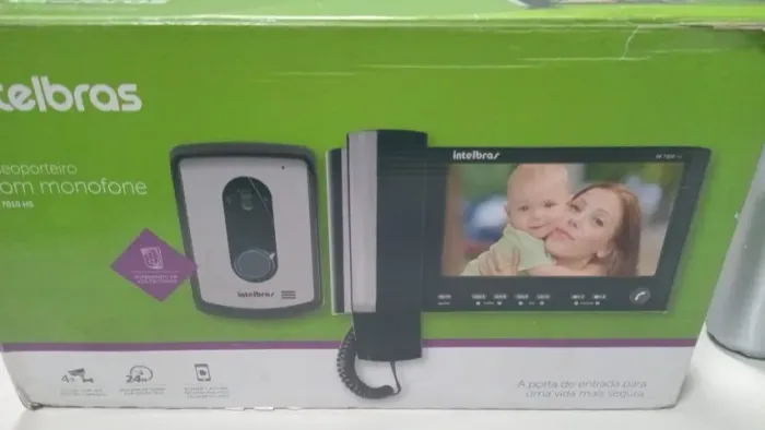Vídeo Porteiro Intelbras IV 7010 HS Novo - Caixa Aberta, Nunca Instalado