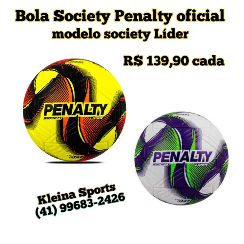 Bola Society Penalty modelo líder 