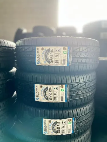 Pneu 205/55R16 por R$145,00