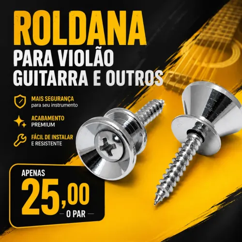 Roldana para violão guitarra e outros