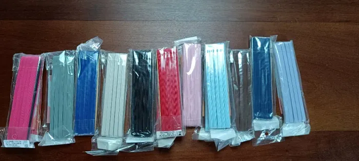 Elástico Colombe Colorido São José N.12 7mm com 10mts - 10pacotes