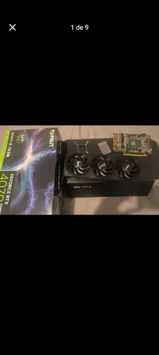 Rtx 4070 super palit com defeito grave