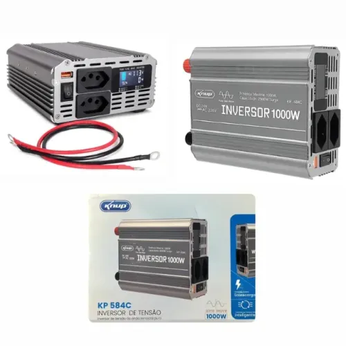 Lacrado Inversor de tensão 1000W KNUP KP-584C