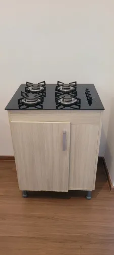 Balcão com cooktop