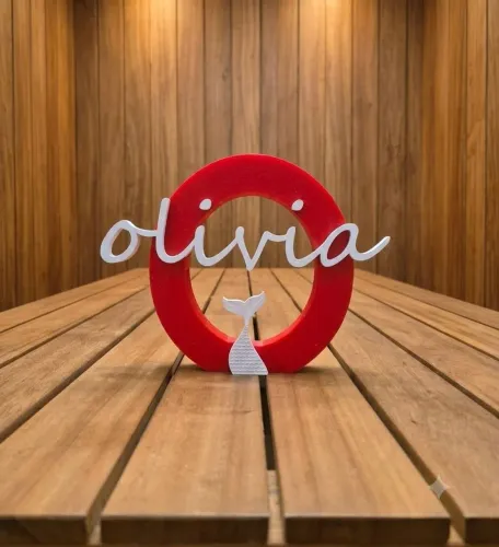Decoração Personalizada do seu jeito - Letra com nome 3d e acessório personalizados