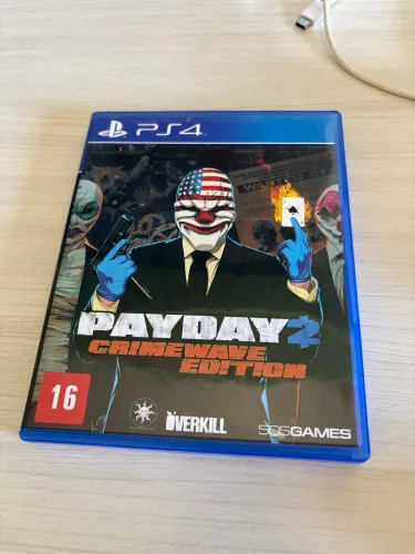 Payday 2 (crimewave edition) ps4 disco