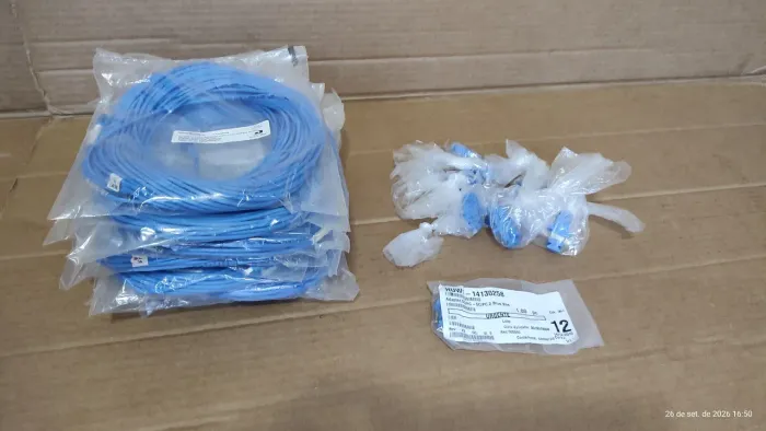 CORDOES OPTICOS E ACOPLADORES FIBRA OPTICA