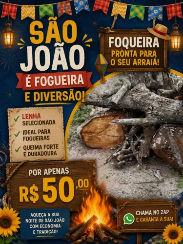 FOGUEIRA DE SÃO JOÃO R$ 49,90