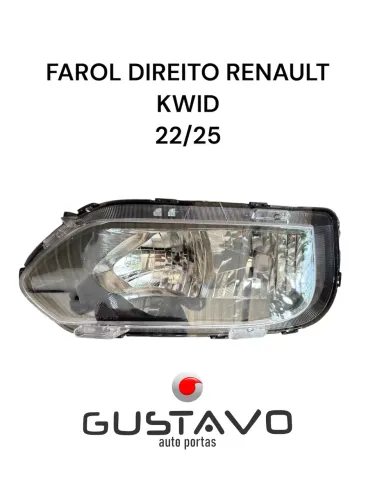 FAROL DIREITO DO RENAULT KWID 22/25