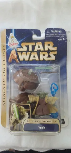 Boneco Star Wars Yoda - Battle of Geonosis (Hasbro / Gulliver) - Lacrado