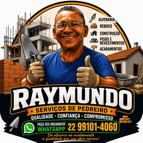 Pedreiro disponível pra início imediato 