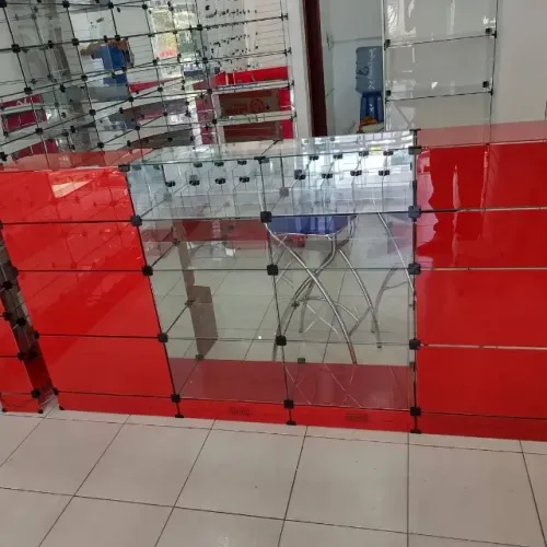 Balcão de vidro 