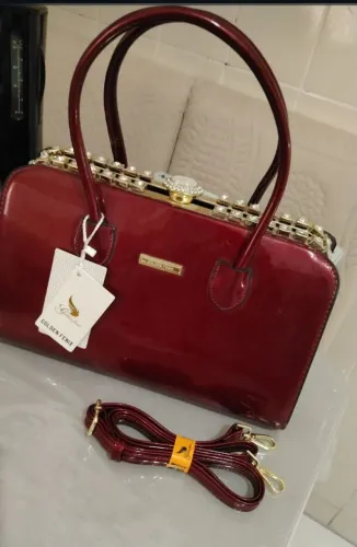 Bolsa Golden Fênix, puro luxo feminina