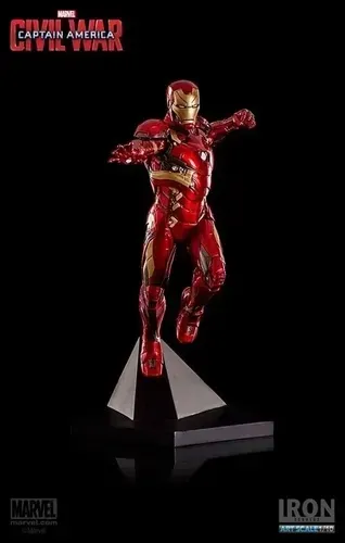 Iron Man Mark XLVI: Guerra Civil Art Scale 1/10 - Iron Studios