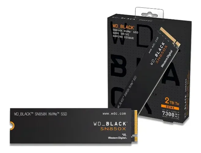 SSD 2TB M.2 Gen4 Sn850x Wd Black *LACRADO*