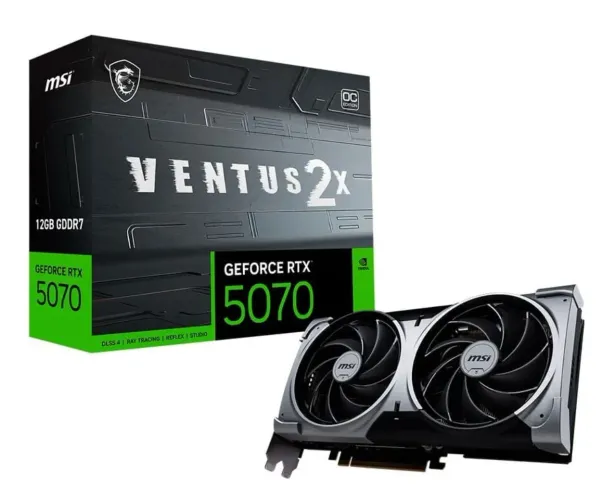 Placa de video Nvidia MSI Rtx 5070 - 2 meses de uso