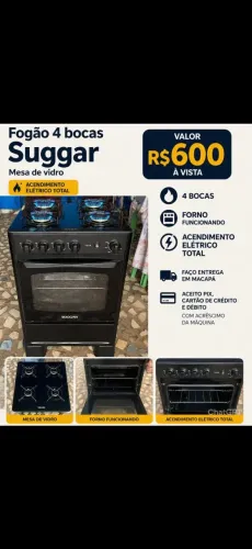 Fogao funcionando perfeitamente Faço entrega