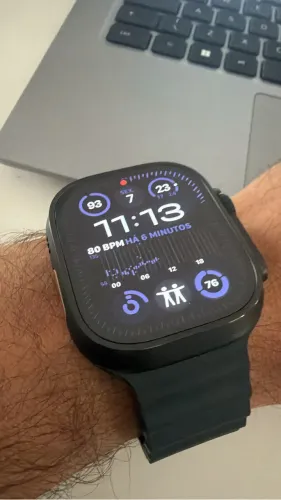 Apple Watch Ultra 3 Black sem detalhes