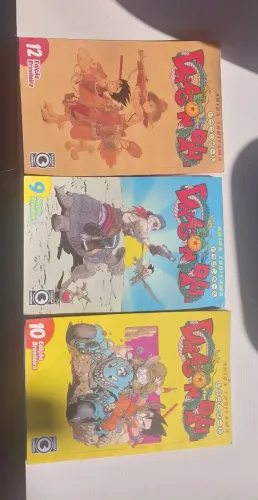 coleção 9,10 e 12 de dragon ball clássico da conrad ( edição 11 na loja ) 