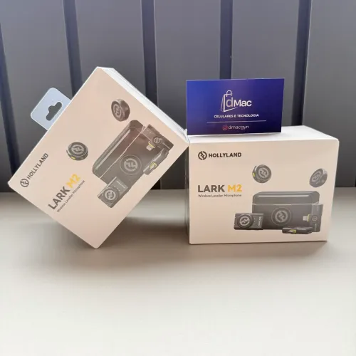 Microfone de Lapela Hollyland LARK M2 COMBO - NOVO, LACRADO!