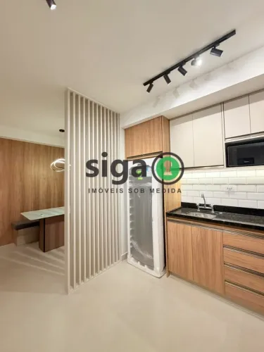 Apartamento 50m² Mobiliado 2 dorms e c/ Ar no Parque Diálogo Padre Adelino