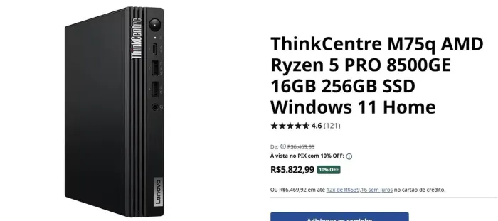 MINI PC AMD RYZEN 5 PRO