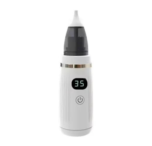Aspirador Nasal Elétrico Bebê Recém-Nascido Sucção Ajustável Silencioso USB Recarregável