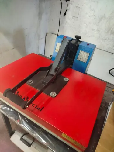 Prensa térmica plana tamanho 50x70 completa