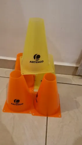 Kit com 5 Cones Artengo (Decathlon)